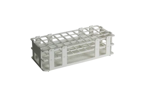 Stojalo za epruvete, Ø20 mm, 4 x 10 lukenj (031114)