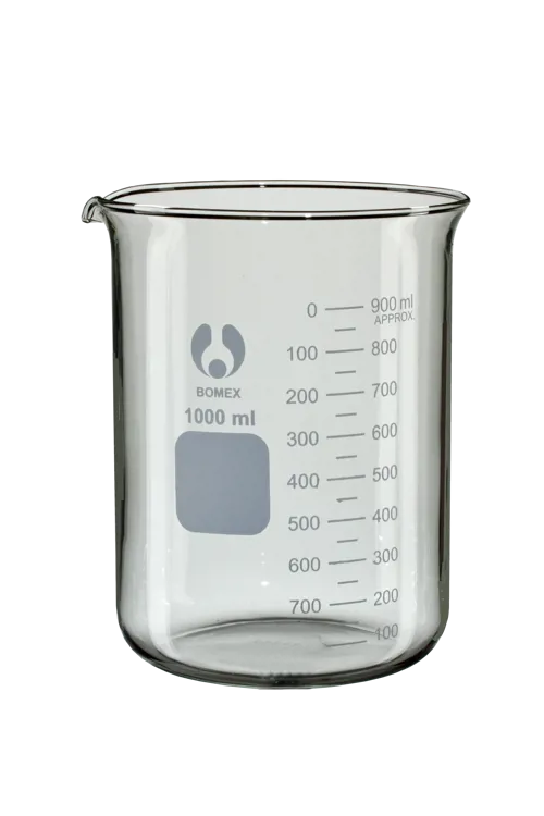 Steklena čaša, nizka oblika, 1000 mL (007350)