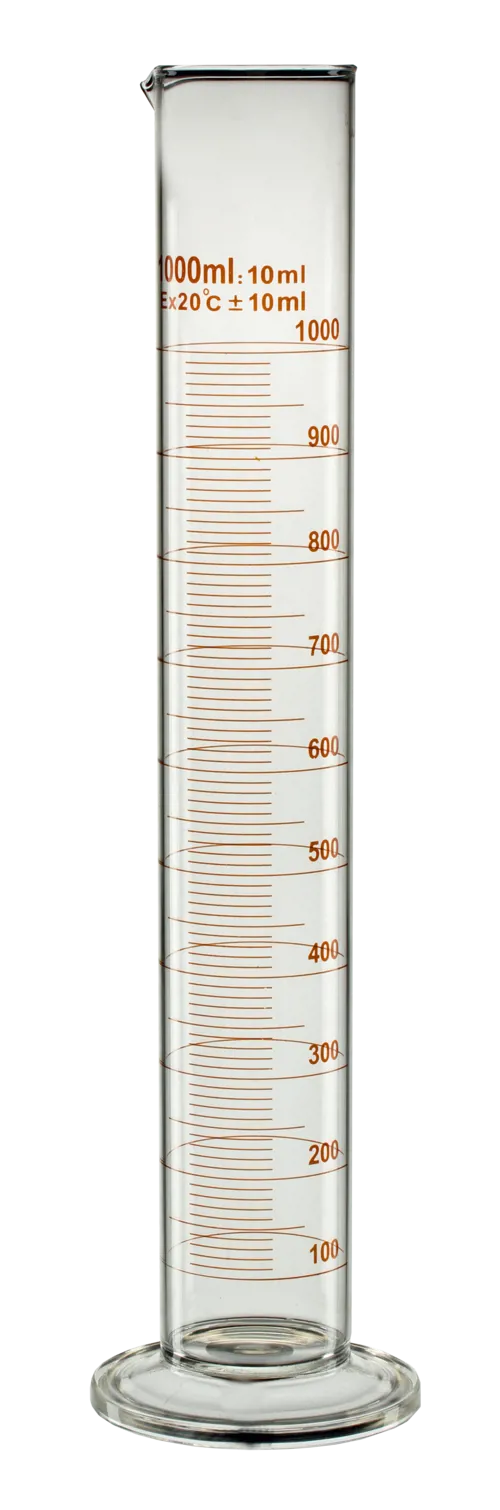 Merilni valj, steklen, 1000 mL (011280)